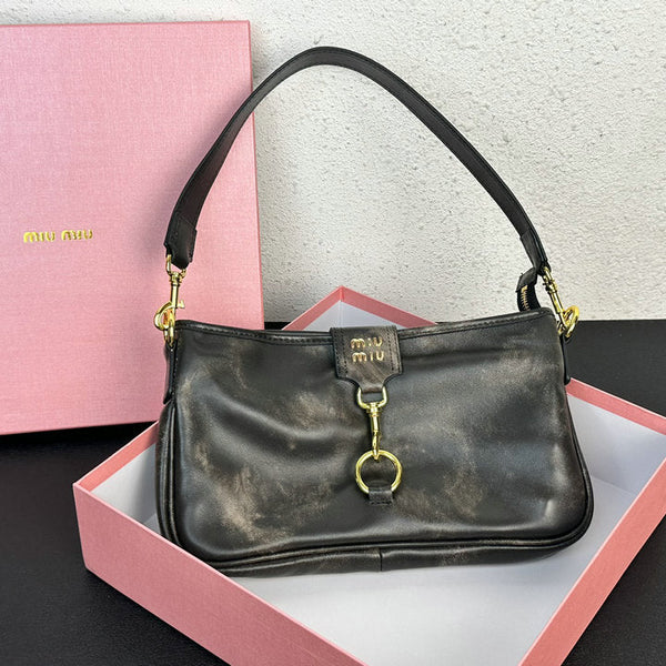 M*u Miu Snap Hook Shoulder Bag