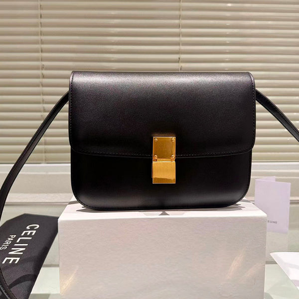 C*LIN* Liege Calfskin Box Flap Bag