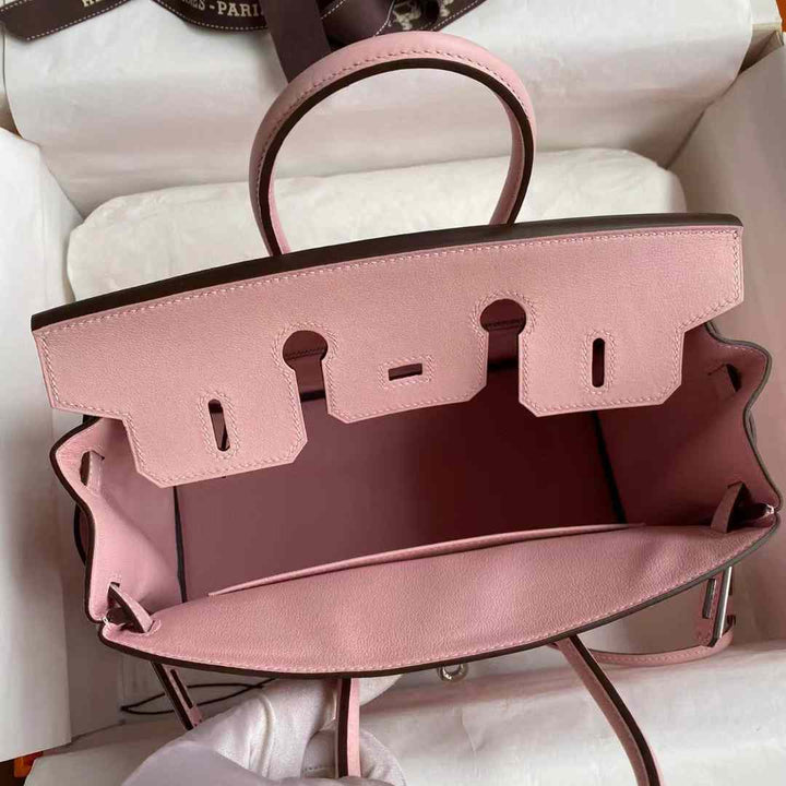 Hermes Birkin 25 HandBag Rose Eglantine Epson Calfskin