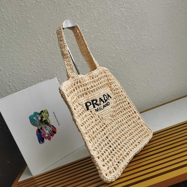 Pr*d* Crochet Tote Bag